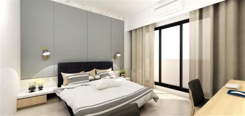 陳品吟 - 新婚夫妻簡約風臥室