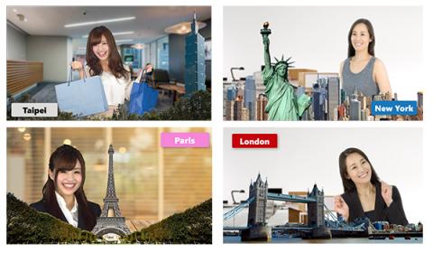 席爾科技有限公司 - 景點拍照互動軟體
使用者透過後台可自定義背景圖片，通用於各式各樣的展覽，讓參觀者帶回屬於自己的回憶。