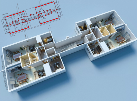 FM Design  - 3D建模-樓層建模 FM Design  - 3D建模-樓層建模