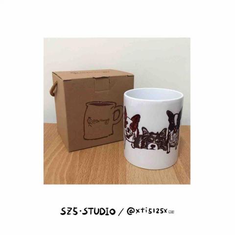 SZ5studio. 創意設計工作室 - 馬克杯客製- 寵物彩繪  SZ5studio. 創意設計工作室 - 馬克杯客製- 寵物彩繪