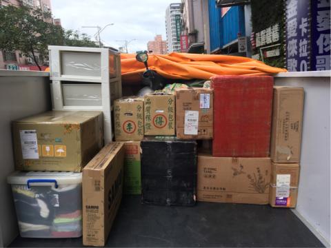 北漂企業社 -  會將客人的東西載好載滿不浪費空間