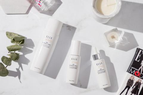 SJ DESIGN - ELLE SKINCARE保養品內外包裝/情境照