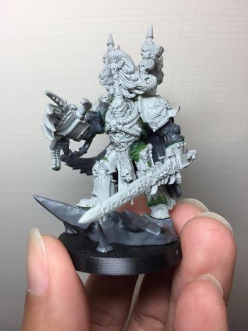 Tenth Sky 執行者 - 模型製作過程照片，改造加工。