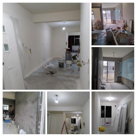 (豪)創奇油漆工程 - 板橋區房屋修繕，油漆粉刷施工完工照。