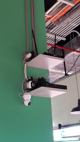 廣杰安全系統有限公司 - 無線監控架構(無線攝影機+錄影主機+WiFi 分享器)