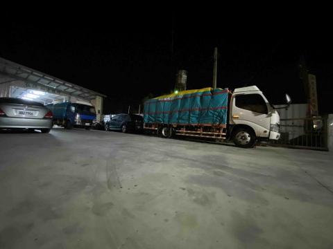 李錦豪個人托運 - 做公益來彰化載運棉被送花蓮清寒家庭