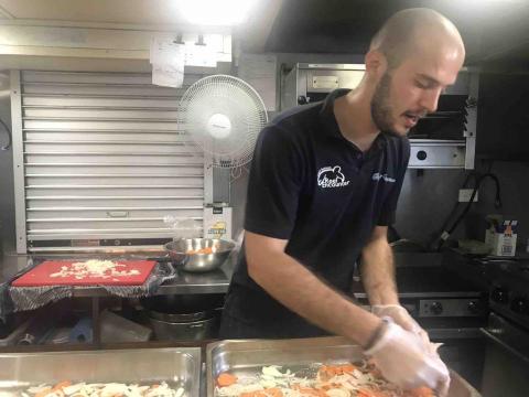 freelance  - Head chef on diving boat in Australia 