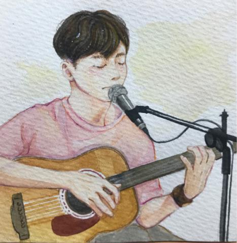 Huang rong - 寫實水彩