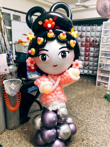 迪爾設計 - 客製化氣球人偶