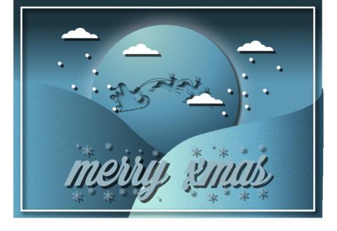 入墨企劃 - 公司聖誕節卡片設計