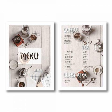 龐平方 - 雙面Menu