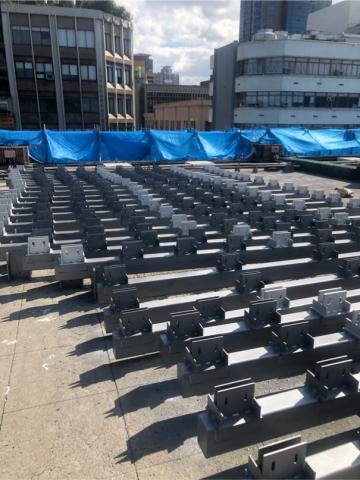 勝封工程行 - 烤漆完等鐵工安裝