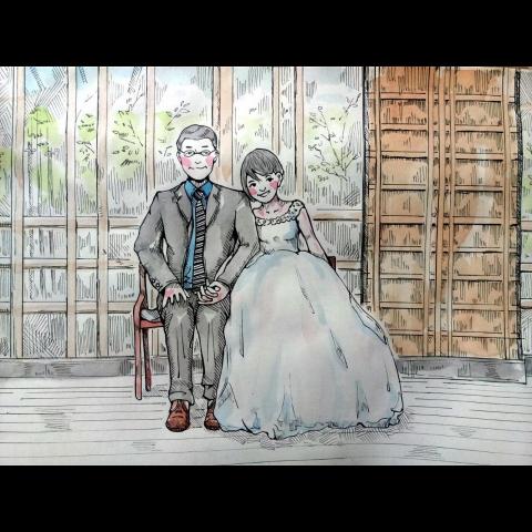 Bo:J(撥接) - 手繪水彩插圖