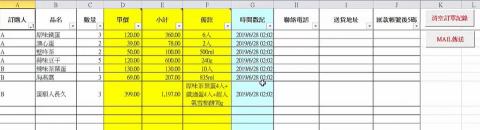 willy - 記錄訂購資訊