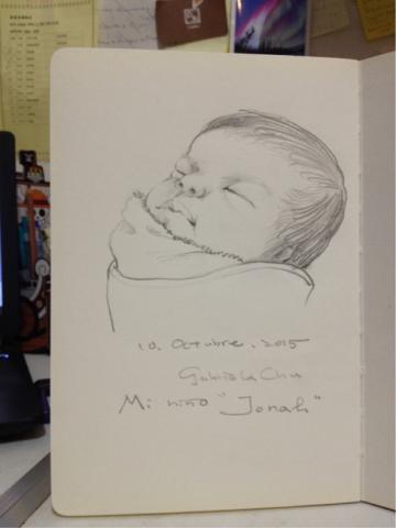 soho - 鉛筆速寫乾兒子