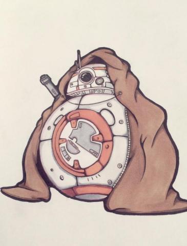 呂泓緯 - 電影人物繪畫