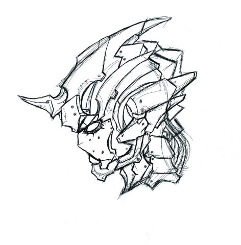 呂泓緯 - 遊戲人物設計
名稱：機甲零式