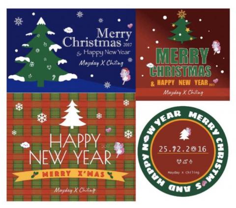 陳筱祺 - 林志玲Ｘ五月天演唱會貼紙設計