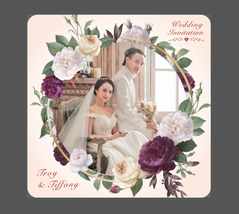 Troy 江 - 喜帖設計