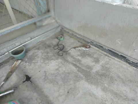 賴克明防水防漏 - 防水施作前（士林社中街）