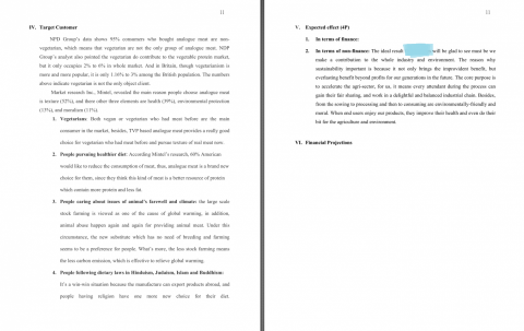 康文英語工作室 - 為實習的食品公司撰寫向加拿大政府申請農業補助的計劃書，內容涵蓋完整的計畫書內容，從封面、摘要、目標客群、企業組織到參考文獻。歡迎有需要翻譯計畫書的企業參考、討論。