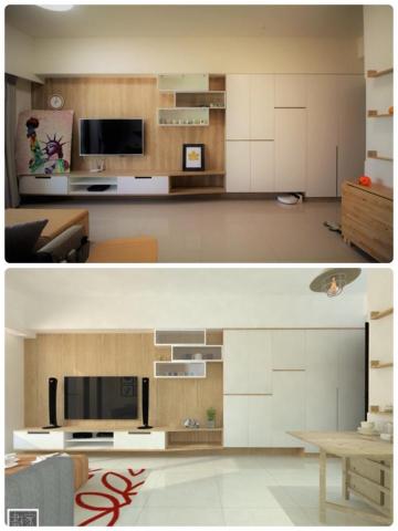 劃家設計 - 3D擬真V.S.完工實景