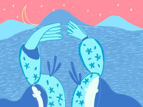 Dona Lin - 女孩插畫（情境