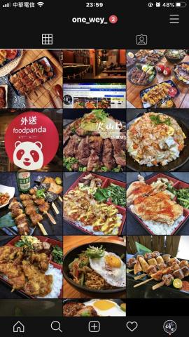 李柏翰 - 曾管理餐廳instagram和Facebook，協助照片拍攝(修改)，撰寫文案。