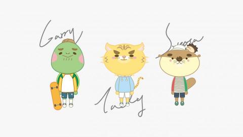 ONESON萬森作業坊 - 插畫-吉祥物設計 ONESON萬森作業坊 - 插畫-吉祥物設計