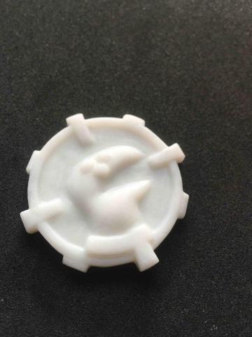 以希山數位藝術設計有限公司 - SLA光固化3d列印直徑44x厚度3.3mm