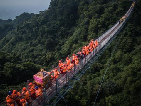 City Light 空拍攝影 - 白沙屯媽祖