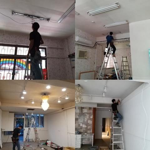 新峰聚工程-電線抽換-燈具安裝-統包工程 - 電燈插座安裝 新峰聚工程-電線抽換-燈具安裝-統包工程 - 電燈插座安裝
