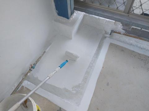 賴克明防水防漏 - 底塗、中塗二次完成（士林社中街）