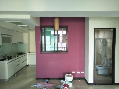 金玉滿堂  油漆 防水 工程 - 牆面跳色