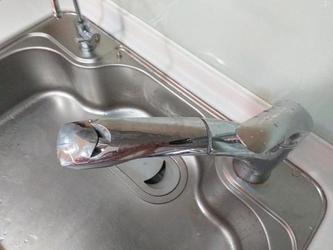 清潔大師 - 廚房流理臺 清理前