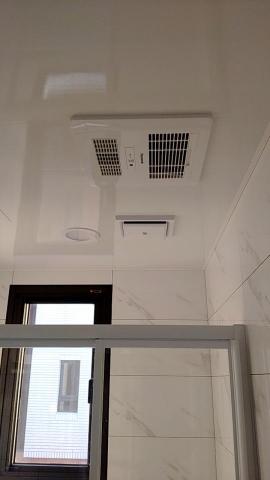 豐富冷氣水電工程行 - 浴室暖風機安裝