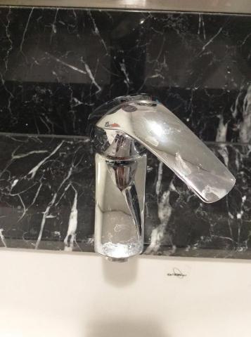 清潔大師 - 水龍頭 清理前