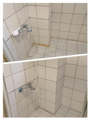 林淯萍 - 浴室淋浴間清潔前後