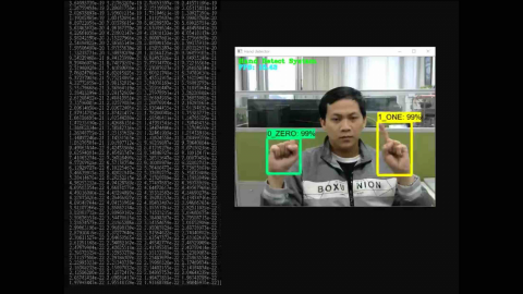 個人工作室 - 手勢辨識系統