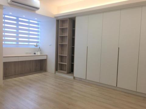 彩比空間設計工程有限公司 - 系統櫃工程與木作工程相互配合的立體呈現