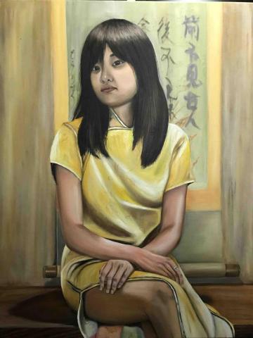 尚無名稱 - 50f 油彩人像