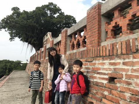 李婕語 - 和學生暑假一起去台南旅遊