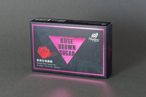 微逗視覺美學設計公司 - 亨源生機：經典玫瑰黑糖/包裝設計