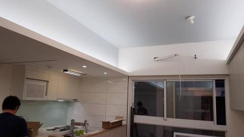 萬騫綜合工程 - 板橋江翠建案跳色