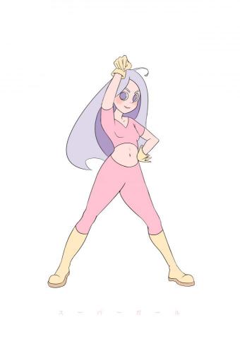 Judith / 插畫/藝術家 - 單色人物插畫-SUPERGIRL