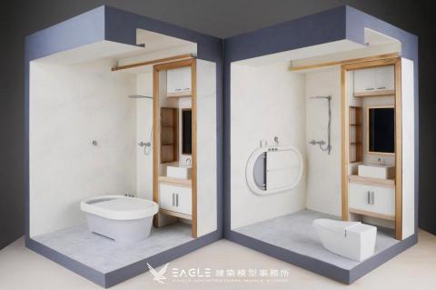 Eagle模型事務所 - 建築模型 / 雷射切割 - ➤衛浴設計 - 室內模型