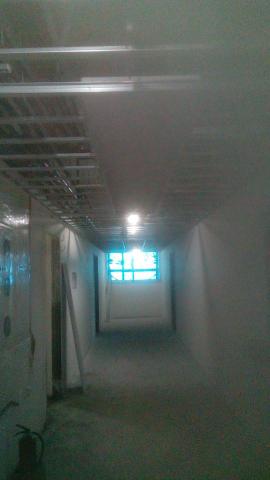 劉承宗 - 暗架天花板與間接照明施工。