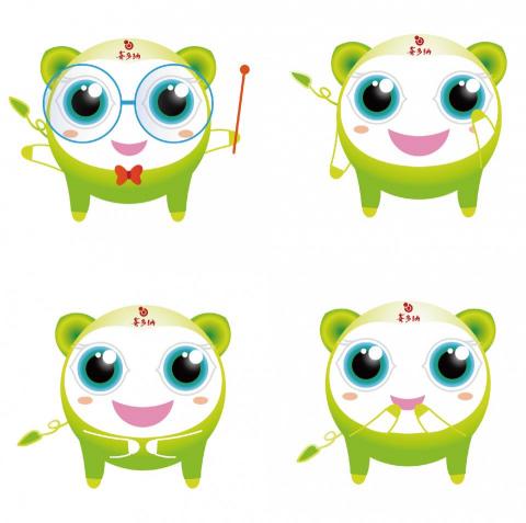 Draw Dream 設計美術工作室 - 喜多納 吉祥物設計 4款