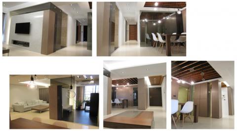 莉亞創意室內裝修工作室 - 時尚沉穩宅設計施工