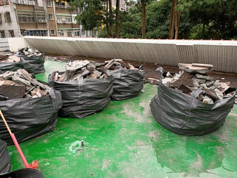 張笠竹 - 施工前